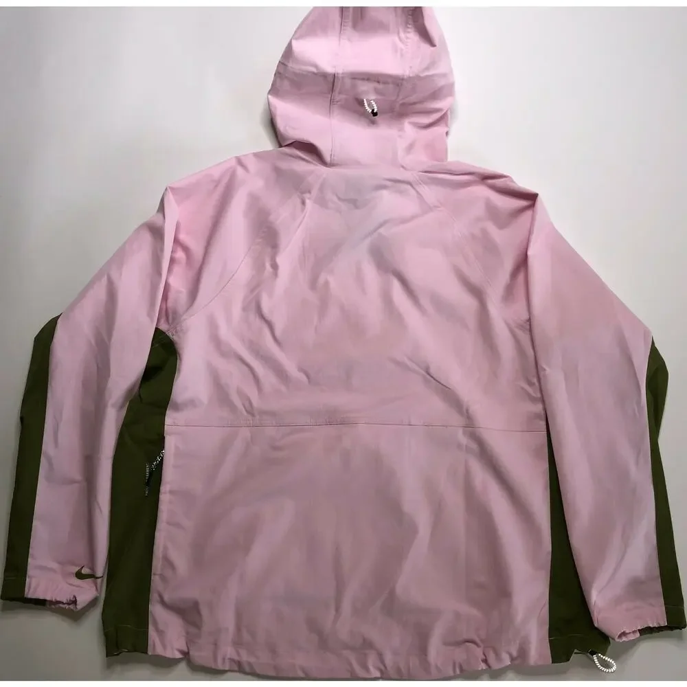 Nike Pink Foam Repel Anorak Golf Jacket CU9663-663 Women's XL